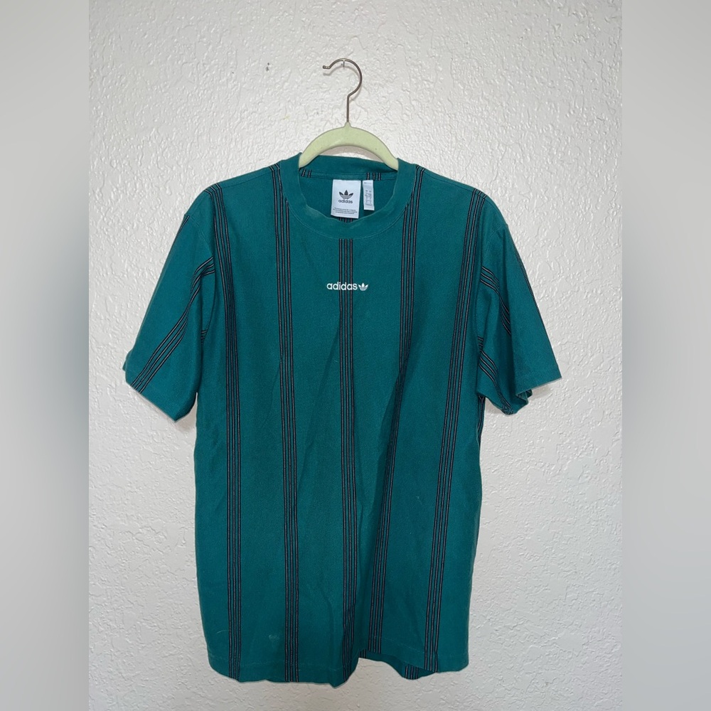 Adidas Green Short Sleeve Tee